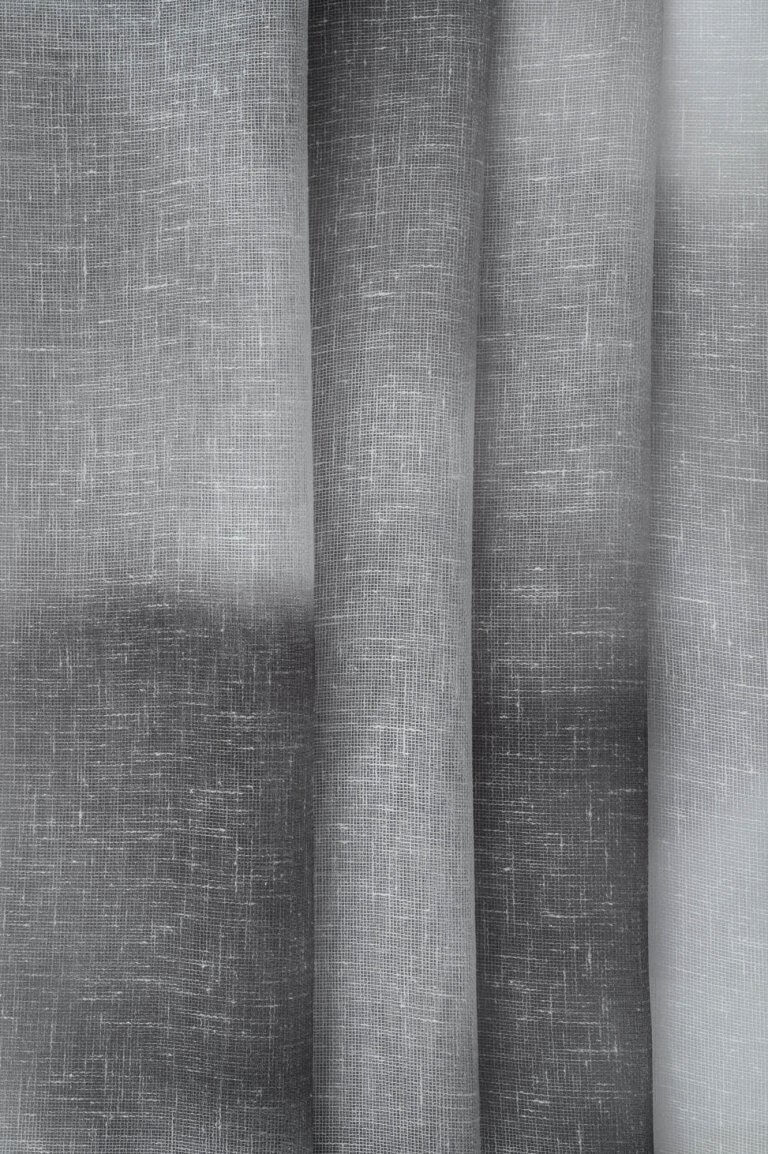 Young - Grey Curtain Fabric